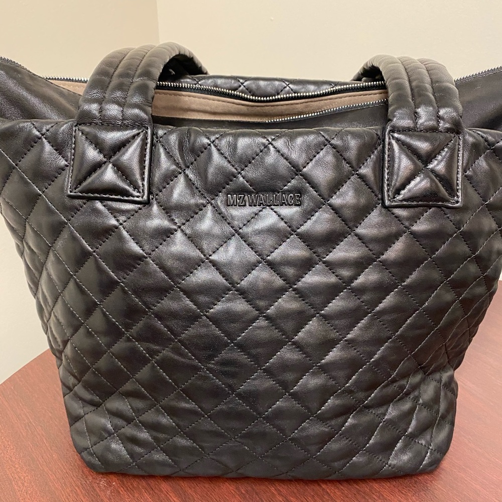 MZ Wallace Leather Small Metro tote